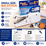 Portable Mini Stitch Machine – Handheld Quick Sewing Machine for Instant Clothing Repairs