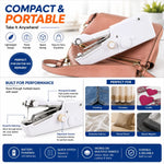 Portable Mini Stitch Machine – Handheld Quick Sewing Machine for Instant Clothing Repairs