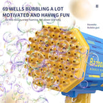 69 Holes Bubble Machine Gun Toy